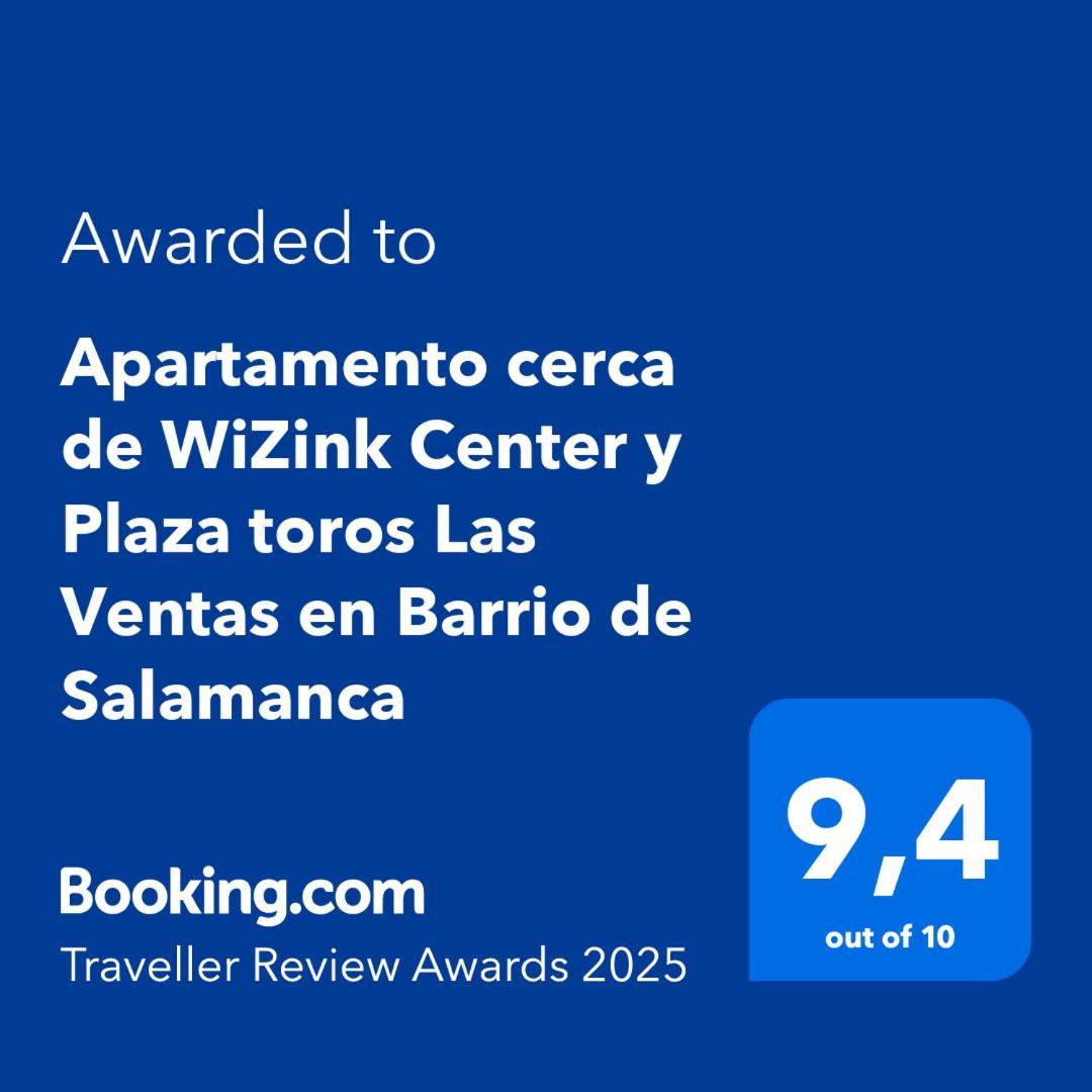 Apartamento Cerca Wizink Center Movistar Arena Y Plaza Toros Las Ventas En Barrio De Salamanca Madrid Extérieur photo